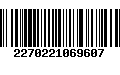 Código de Barras 2270221069607