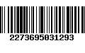 Código de Barras 2273695031293