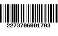 Código de Barras 2273706001703