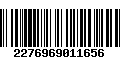 Código de Barras 2276969011656