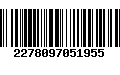 Código de Barras 2278097051955