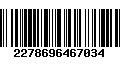 Código de Barras 2278696467034