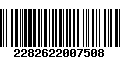 Código de Barras 2282622007508