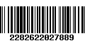 Código de Barras 2282622027889