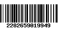 Código de Barras 2282659019949