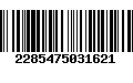 Código de Barras 2285475031621