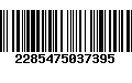 Código de Barras 2285475037395