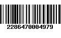 Código de Barras 2286470004979