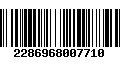 Código de Barras 2286968007710