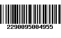 Código de Barras 2290095004955