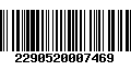 Código de Barras 2290520007469