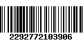 Código de Barras 2292772103906