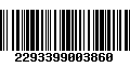 Código de Barras 2293399003860