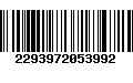 Código de Barras 2293972053992