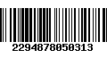 Código de Barras 2294878050313