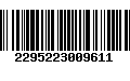 Código de Barras 2295223009611