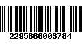 Código de Barras 2295660003784