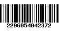 Código de Barras 2296054042372