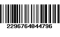 Código de Barras 2296764044796