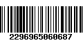 Código de Barras 2296965060687