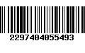 Código de Barras 2297404055493