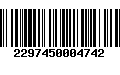 Código de Barras 2297450004742