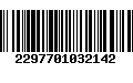 Código de Barras 2297701032142