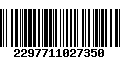 Código de Barras 2297711027350