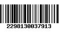 Código de Barras 2298130037913