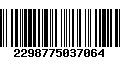 Código de Barras 2298775037064