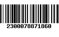 Código de Barras 2300078871860