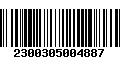 Código de Barras 2300305004887