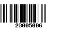 Código de Barras 23005006