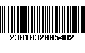 Código de Barras 2301032005482