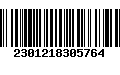 Código de Barras 2301218305764