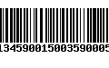 Código de Barras 230134590015003590005383