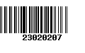 Código de Barras 23020207