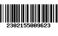 Código de Barras 2302155009623