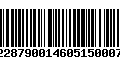 Código de Barras 230228790014605150007527