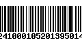 Código de Barras 230241000105201395014683