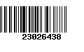 Código de Barras 23026438