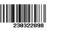 Código de Barras 230322898