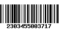 Código de Barras 2303455003717