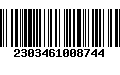 Código de Barras 2303461008744