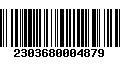 Código de Barras 2303680004879