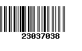 Código de Barras 23037038