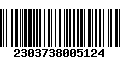 Código de Barras 2303738005124