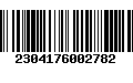 Código de Barras 2304176002782