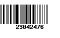 Código de Barras 23042476