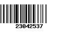 Código de Barras 23042537